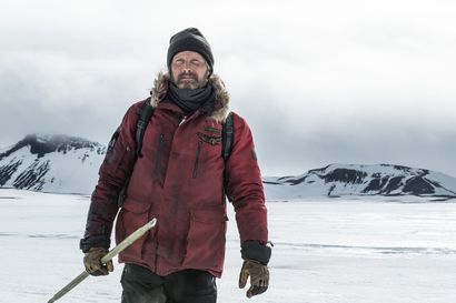 Mads Mikkelsen on arktinen yksinäinen sunnuntai-illan eloonjäämiskamppailussa