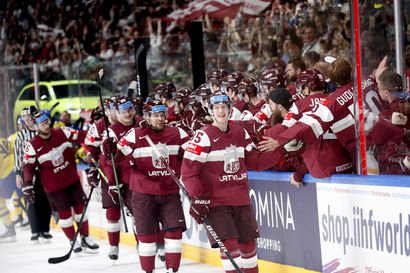 Latvialta jymy-yllätys: lähetti Ruotsin kotimatkalle ja eteni ensimmäistä kertaa MM-jääkiekossa välieriin