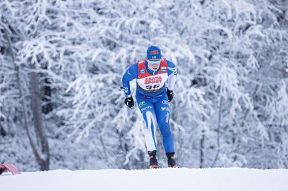 Lauri Mannila kaatui Rukan maailmancupin sprintin erävaiheessa – "Karsinta oli tosi hyvä, varmasti omaa parasta mitä on ollut"