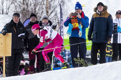 Kolmekymppiset valtasivat naisten palkintopallin Ounasvaaralla