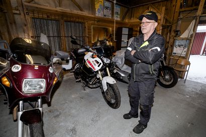 Pentti Asukas ajaa moottoripyörällä kesät ja talvet