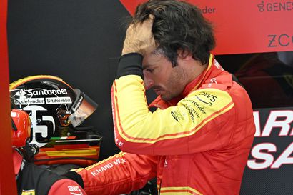 Ferrarin Sainz palkitsi faninsa ja ajoi Monzassa F1-kauden ensimmäisen paalupaikkansa