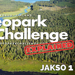 Katso ensimmäinen jakso - uudessa videosarjassa väännetään rautalangasta kaikki Rokua Geopark Challengeen liittyvä tieto