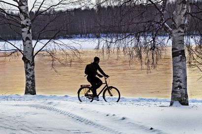 Pyöräiletkö säännöllisesti talvella? Oulun kaupunki etsii pyöräilyagentteja raportoimaan teiden kunnosta