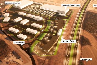 Zatelliitin alue täyttyy Kempeleessä – kolmesta rakennuksesta koostuvaan kokonaisuuteen tulossa erikoiskauppaa, toimistotiloja ja uusi BestCaravanin myymälä