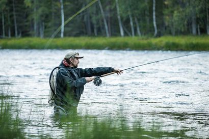 "Yritys ja erehdys on kaikista paras taktiikka" – perhokalastaja Otto Lintunen pitää Kuusamon jokia Euroopan mittakaavassa hienoina kalapaikkoina