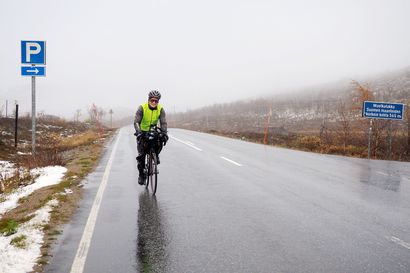 2000 kilometrin pyöräily viikossa – "Välillä on pohdittava, että mitä pystyy ajon aikana syömään kohmeisilla käsillä"