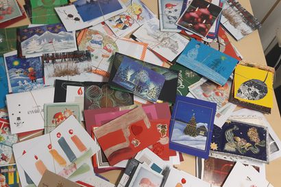 Joulupostia ikäihmisille -kampanja keräsi 239 joulukorttia Posiolla, Kuusamossa kortteja kertyi 1000: "Näistä kyllä riittää jaettavaksi"