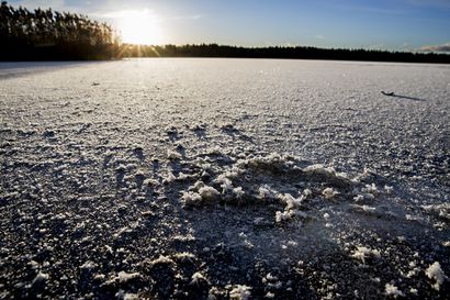 Kuivasjärven ilmastus aloitettiin Oulussa, jäällä liikkumista tulee välttää koko talven ajan