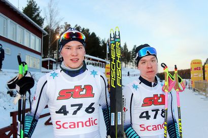 Visa Ski Team Kemin Veeti Pyykkö lähimpänä mitalia nuorten SM-hiihdoissa, jotka jatkuivat Keuruulla erittäin vaikeissa olosuhteissa