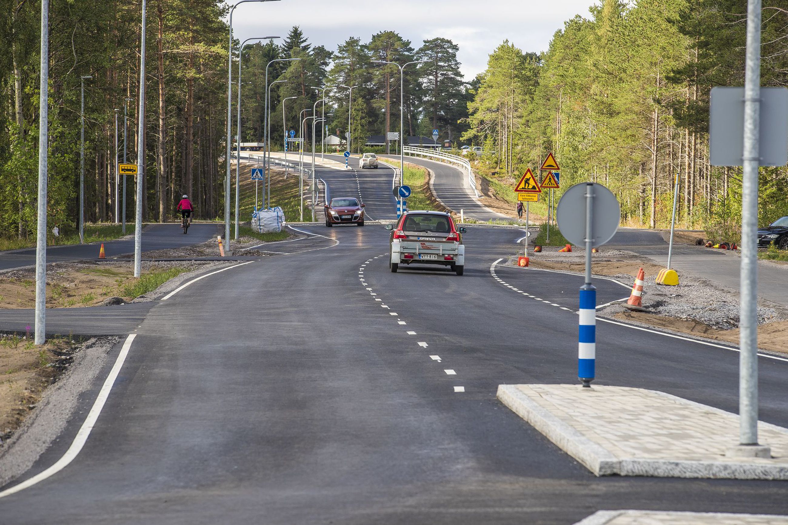 Raahen suurin kiertoliittymä sai Röyhyn | Raahen Seutu