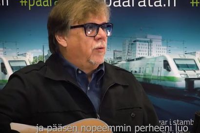 Laulaja ja ex-kansanedustaja Mikko Alatalo täräytti laulun Suomen pääradasta