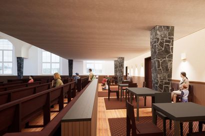 Museovirasto hyväksyi Rovaniemen kirkon muutostyöt – katso havainnekuvat muutostöistä