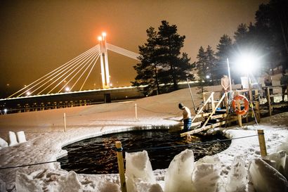 Talviuinti Rovaniemen Koskipuistossa jatkuu sittenkin vielä ensi talven – uudet talkoolaiset ja sponsori mahdollistavat toiminnan