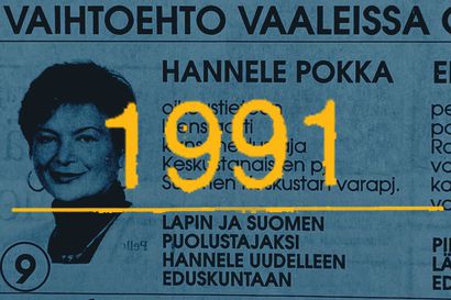 Vaaleista vaaleihin: Voitto joka seisautti veret – 32 vuotta sitten keskusta ja naiset tekivät Lapissa historiaa