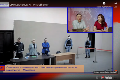 Aleksei Navalnyille luetaan vankeustuomio Putinin oletetun valtakauden loppuun 2030-luvulle saakka – Tuomari sivuutti oppositiopoliitikon puolustuksen