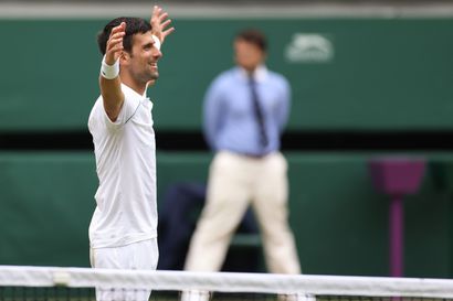 Novak Djokovic kuudennen kerran Wimbledonin mestari: "Tämän turnauksen voittaminen on erityistä"