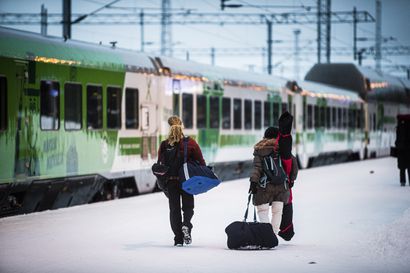 Työtaistelu keskeyttää junaliikenteen ensi torstaina vuorokauden ajaksi, lakko ei koske Pohjois-Suomen henkilöyöjunaliikennettä