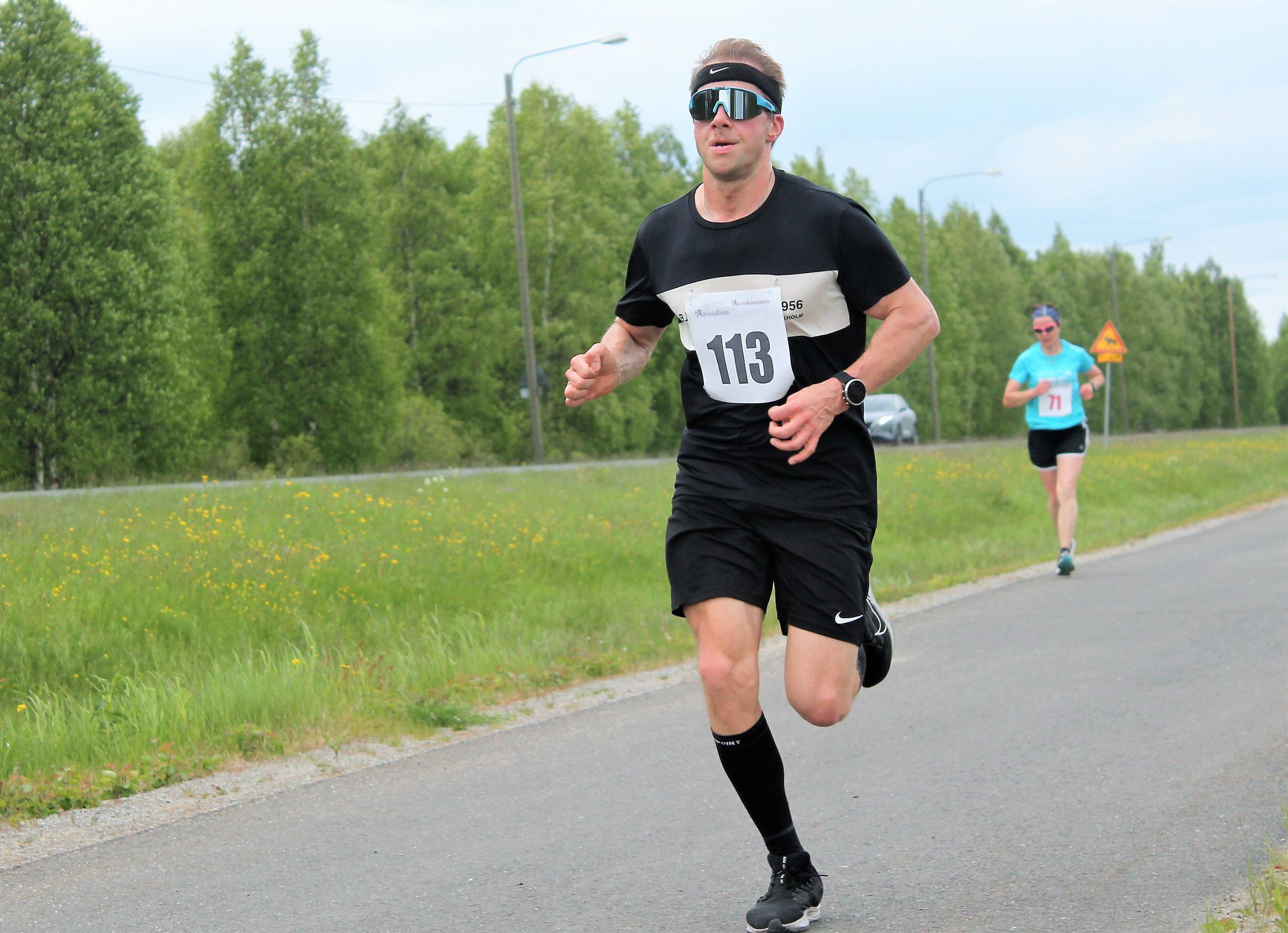 Jussi Herttuala oli nopein puolimaratonilla.