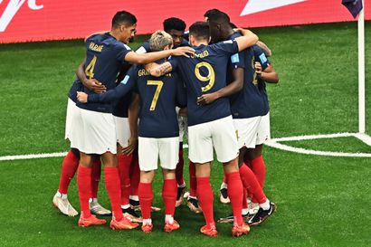 Tuplamestaruutta jahtaava Ranska selviytyi Argentiinan seuraksi MM-unelmafinaaliin – sitkeä Marokko antoi hallitsevalle maailmanmestarille välierässä täyden vastuksen