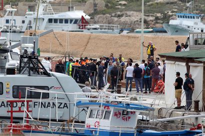 13 naista löytyi hukkuneena Välimereltä, kun siirtolaisia kuljettanut alus kaatui Lampedusan edustalla – Selviytyjä: kahdeksan kuukauden ikäinen tyttö kuoli