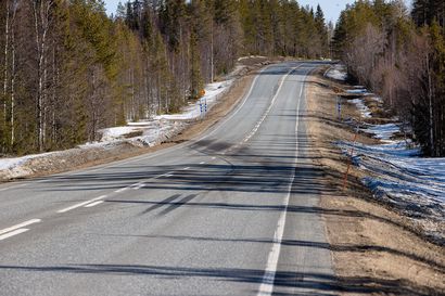 Yksi kuoli henkilöauton ja kuorma-auton kolarissa Kuusamossa