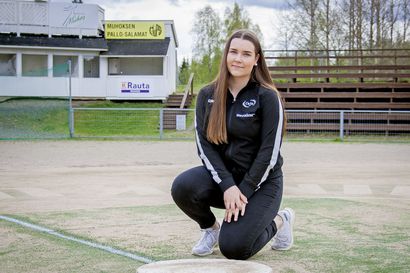 Oulunsalon Vasaman naisten Ykköspesisjoukkueella riittää voitontahtoa –niin myös joukkueen nuorimmaisella Mette-Mariella