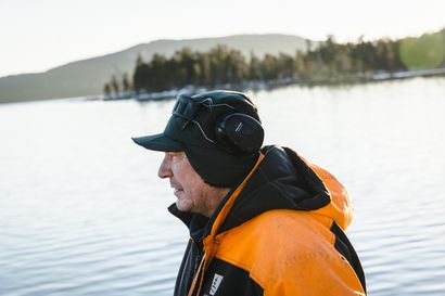 60 vuotta Inarilla kalastanut Juha Kyrö luuli jo nähneensä kaiken, kunnes elokuun aamuna siikaverkoissa odotti kouriintuntuva yllätys