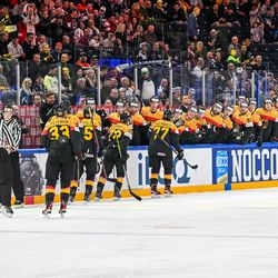Kanada ja Saksa ratkaisevat jääkiekkoilun MM-kullan – Saksan tie MM-loppuotteluun aukesi jatkoajalla