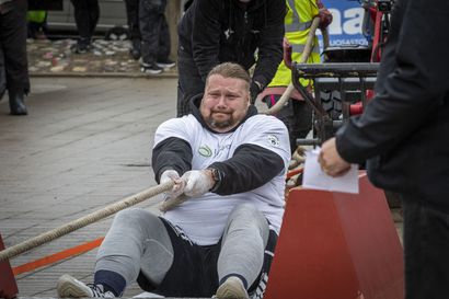 Tyrnävän Potato Power -kilpailussa muun muassa rekan nuppi siirtyi helposti – voiton vei Suomen vahvin mies