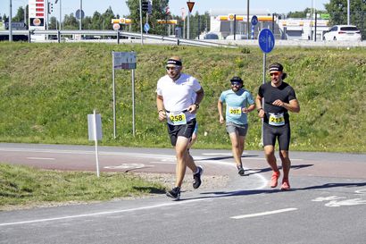 Kempeleen kunnanjohtaja Tuomas Lohikin näytti juoksemisen mallia –  Kempeleen Z-Maratonille osallistui reilut 300 juoksijaa