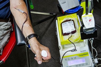 Rovaniemellä kaivataan uusia verenluovuttajia – seuraava tilaisuus ensi tiistaina