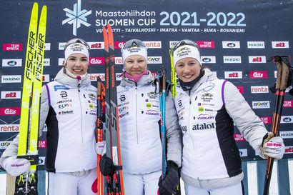 Katri Lylynperä kiri Vuokatti Ski Team Kainuun SM-viestimestariksi – Visa Ski Team Kemi neljäs