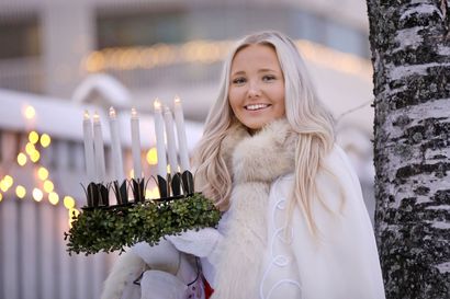 Poliisin ammatista haaveileva painonnostaja Carolina Granö on Oulun vuoden 2021 Lucia – "Uskomaton fiilis!"