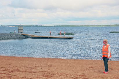 Kempeleen Vihiluodon uimarannalla järvisyyhyepäily  – uida voi edelleen, mutta uimisen jälkeen kannattaa kuivata iho karkealla pyyhkeellä