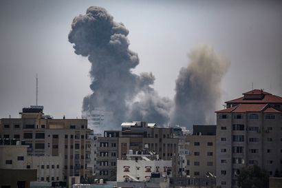 Israel teki jälleen rajuja yöllisiä ilmaiskuja Gazaan – mahdollisista kuolonuhreista ei vielä tietoa