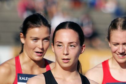 Elisabet Salmela juoksi kolmesti voittoon Elokuun kisoissa