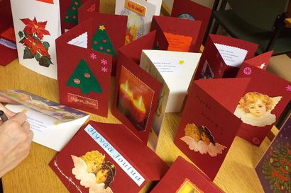 Siikalatvalta ja Siikajoelta lähetettiin kaikkiaan 663 joulukorttia ikäihmisille – monelle joulutervehdys on ainoa laatuaan