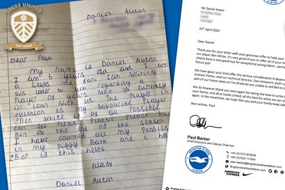 Leedsin 5-vuotias fani tarjosi kaikki rahansa ostaakseen suosikkipelaajansa – Brighton vastasi tyylikkäästi