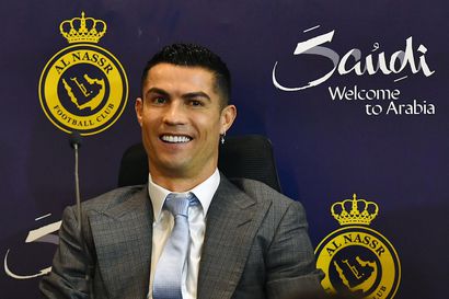 Saudi-Arabian liigaan siirtynyt Cristiano Ronaldo: Olen ainutlaatuinen pelaaja