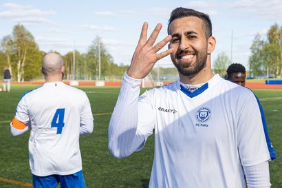 Othman-show aloitti karkelot – FC PaKan edustusjoukkueella kahdeksan maalin kotiavaus