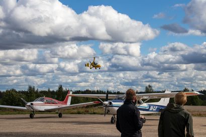 Lentopaikka Metsäkylässä keskellä kaikkea – Taivalkoskelle pääsee nyt lentämällä