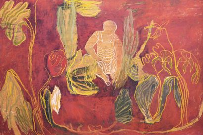 Näyttelyarvio: Puutarha punaisesta tomusta – Pirkko Mäkelä-Haapalinna käy vähäeleisesti läpi uskon ja toivon kipukohtia