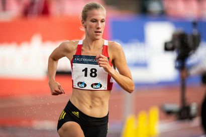 Camilla Richardsson ylsi minimitavoitteeseensa – vitosen ennätys koheni sadasosilla Espoon gp-kisoissa
