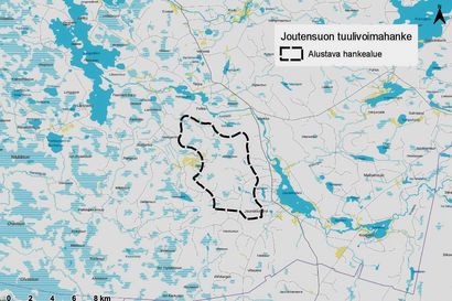 Uutta tuulivoimaa suunnitellaan Pudasjärven Joutensuolle – Hankkeessa meneillään keskustelut maanomistajien kanssa, asialla on Oulussa toimistoaan pitävä VSB