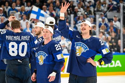 Yli kolme miljoonaa suomalaista seurasi jääkiekon MM-finaalia sunnuntaina tv:stä