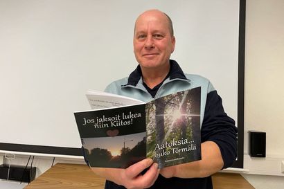 Jouko Törmälä julkaisi runokirjan, kirjan tuotto lapsi- ja nuorisotyöhön
