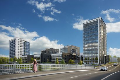 Asuntopuntari: Keväällä valmistuva Oulun Satamanvalo tarjoaa 131 asuntoa, joista puolet on pieniä yksiöitä ja kaksioita