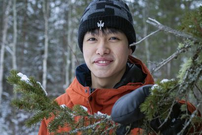 Japanilainen vaihto-oppilas päätyi Limingan Ala-Temmekselle ja löysi luonnon – "Suomalainen metsä on kaunis"