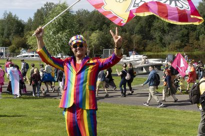 Oulun Pride-kulkueessa 2000 osallistujaa – Katso tallenne Kalevan livelähetyksestä Hollihaan puistojuhlista